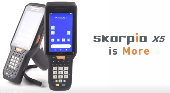 重磅來襲|Skorpio X5移動終端 - 增強可追溯性，提高生產力！